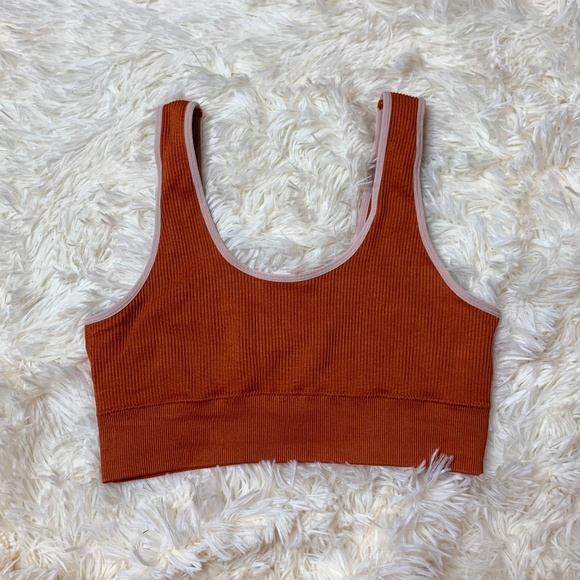 aerie chill seamless sports bra